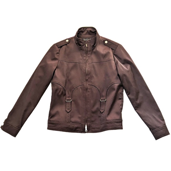 Gitti brown fall jacket. Size small - Picture 1 of 5